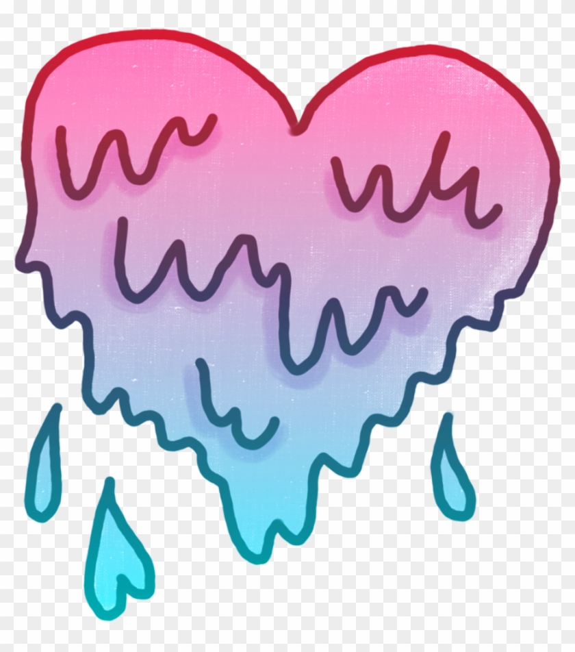 Melted Heart Melted Loveheart Heat Drip Drippy Love - Melted Heart Melted Loveheart Heat Drip Drippy Love #1562963