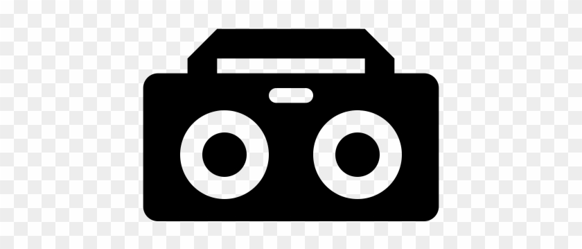 Boombox, Cassette Player, Cassette Recorder Icon - Boombox, Cassette Player, Cassette Recorder Icon #1563315