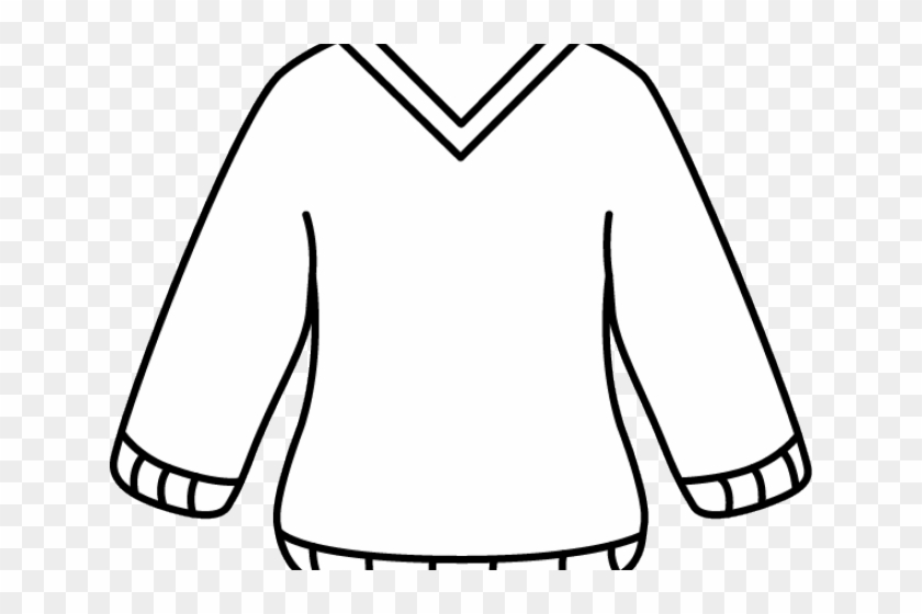 Scarf Clipart Kid Sweater - Scarf Clipart Kid Sweater #1563350