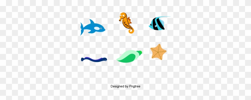 Simple Hand Painted Cartoon Fish Material, Cartoon, - Simple Hand Painted Cartoon Fish Material, Cartoon, #1563594