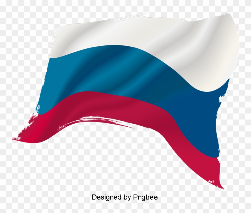 Drawing The Russian Flag Vector Material, Watercolor, - Drawing The Russian Flag Vector Material, Watercolor, #1563636