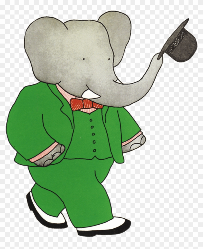 Babar The Elephant Taking Off Hat - Babar The Elephant Taking Off Hat #1563743