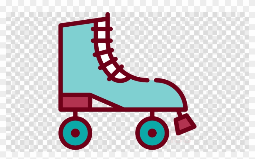Roller Skate Icon Clipart Quad Skates Roller Skating - Roller Skate Icon Clipart Quad Skates Roller Skating #1563838