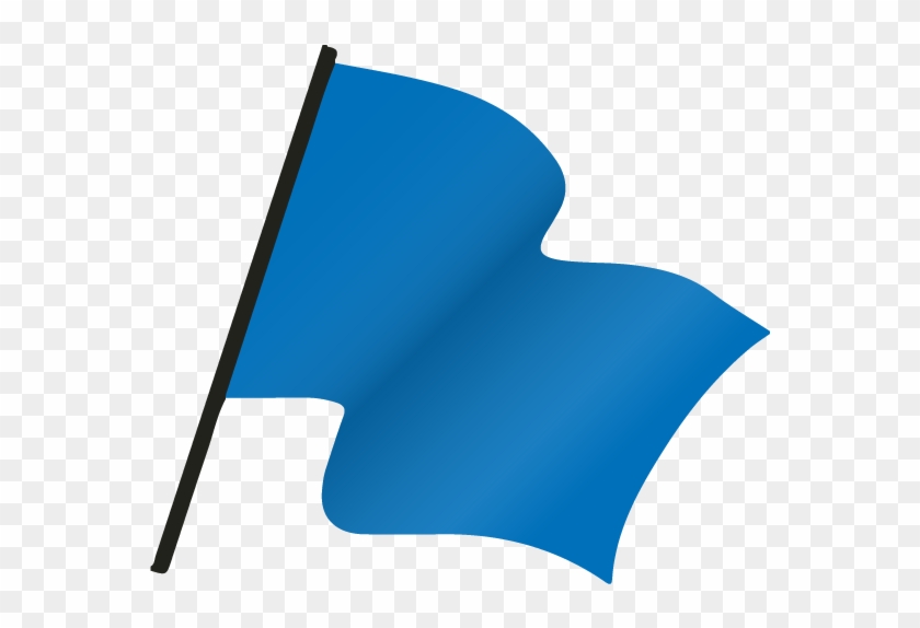 Racing Blue Flag Clipart - Racing Blue Flag Clipart #1564028