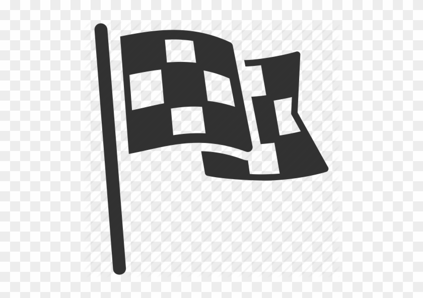 Checkered Flag Icon - Checkered Flag Icon #1564036