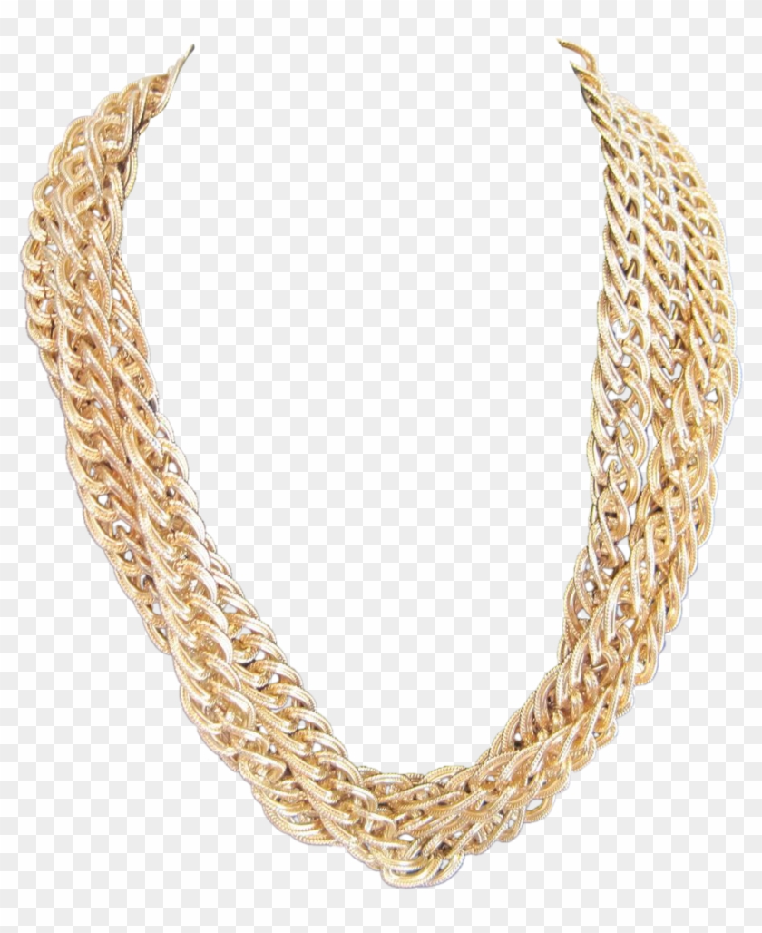 Vintage Triple Strand Gold - Vintage Triple Strand Gold #1564393