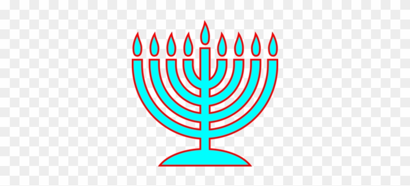 Green Menorahs Png - Green Menorahs Png #1564659