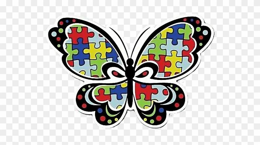 Butterfly Clipart Autism - Butterfly Clipart Autism #1564791