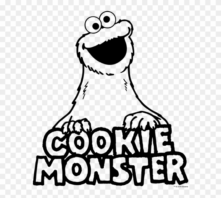 Sesame Street Vintage Cookie Monster Kid's T Shirt - Sesame Street Vintage Cookie Monster Kid's T Shirt #1564978