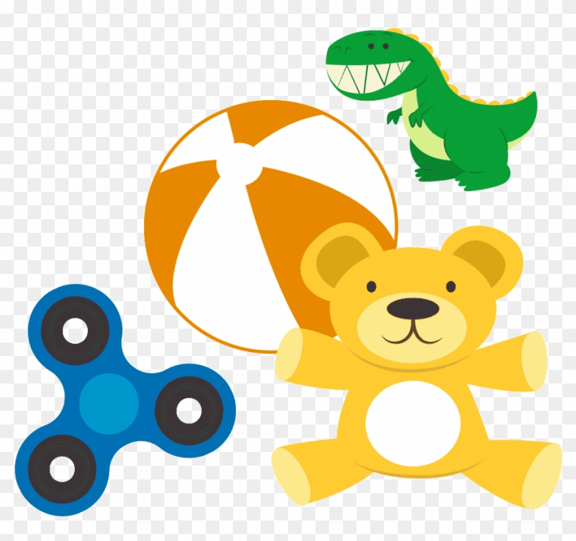 A Cartoon Blue Fidget Spinner, A Yellow Teddy Bear, - A Cartoon Blue Fidget Spinner, A Yellow Teddy Bear, #1565010