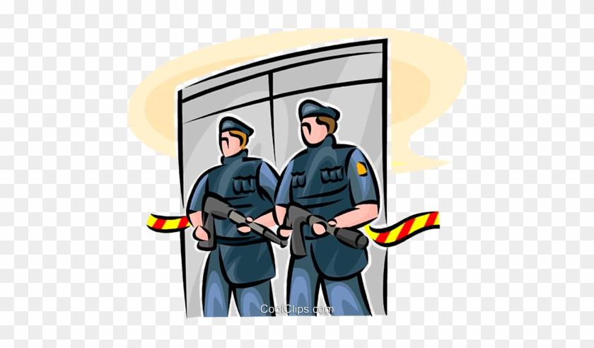 Officers Of The Law And Police Royalty Free Vector - Officers Of The Law And Police Royalty Free Vector #1565142