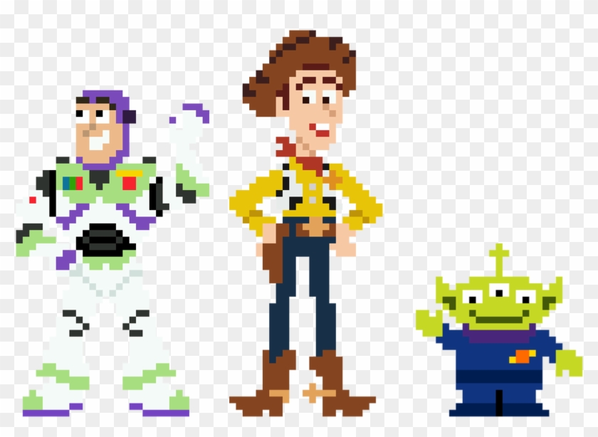 Toy Story Pixel Art By Robinolsen2011 - Toy Story Pixel Art By Robinolsen2011 #1565814