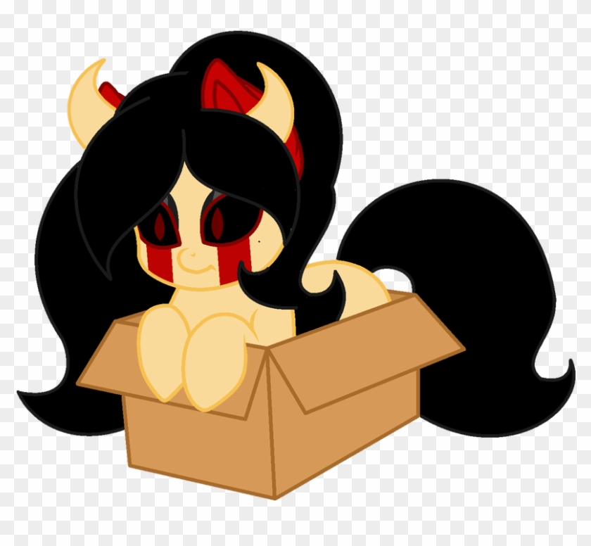 Demon Pony In A Box By Princeduskstripe - Demon Pony In A Box By Princeduskstripe #1565896
