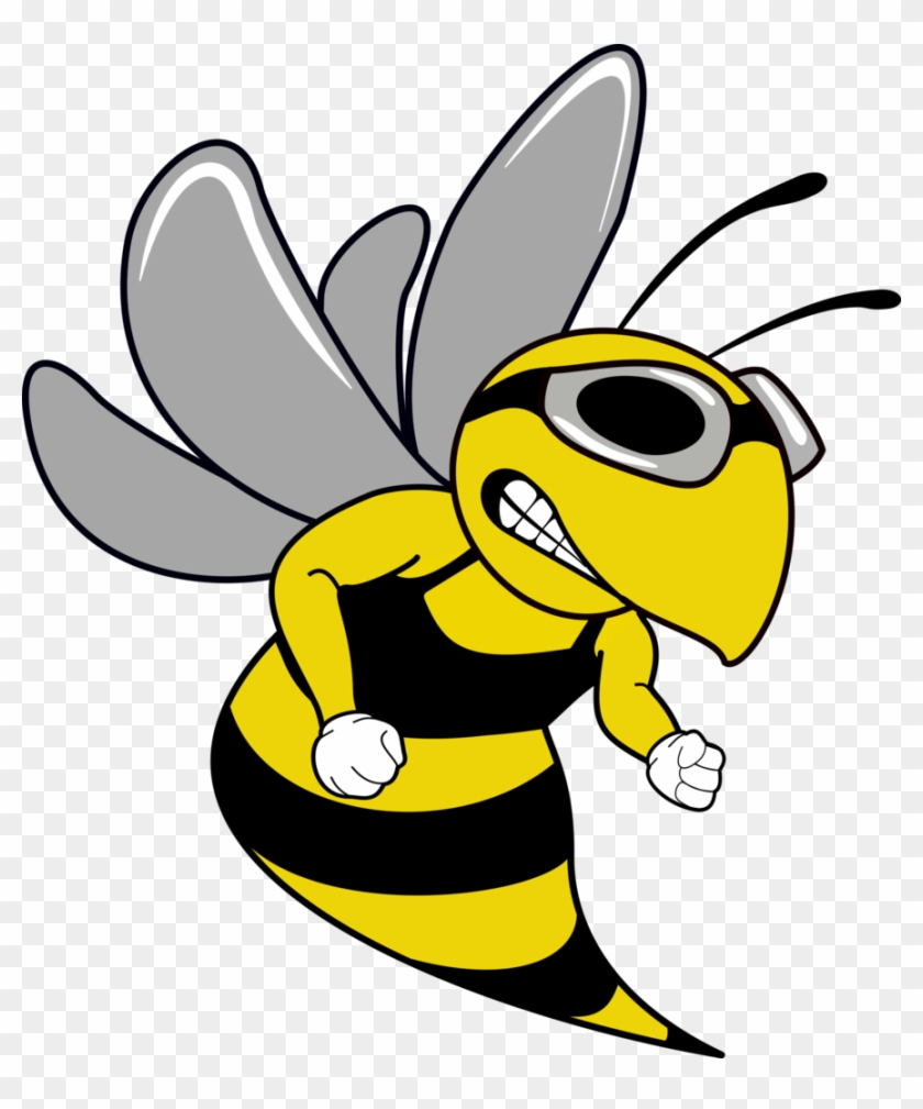 Swim Team Hornet Mascot - Swim Team Hornet Mascot #1565905
