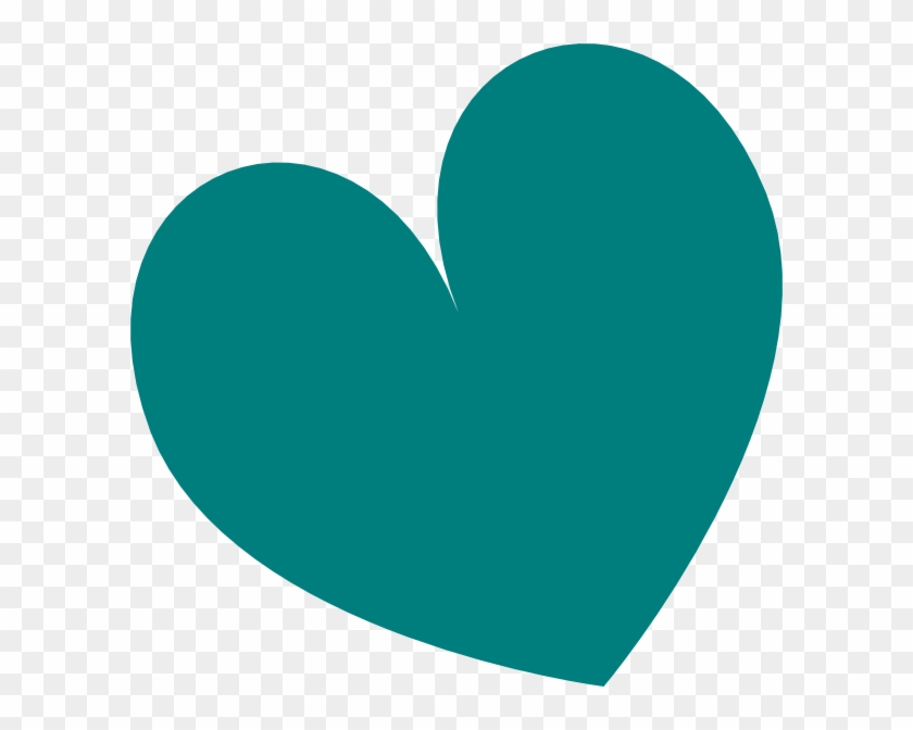 Teal Colored Clipart Cliparthut Free Clipart Heart - Teal Colored Clipart Cliparthut Free Clipart Heart #1565942
