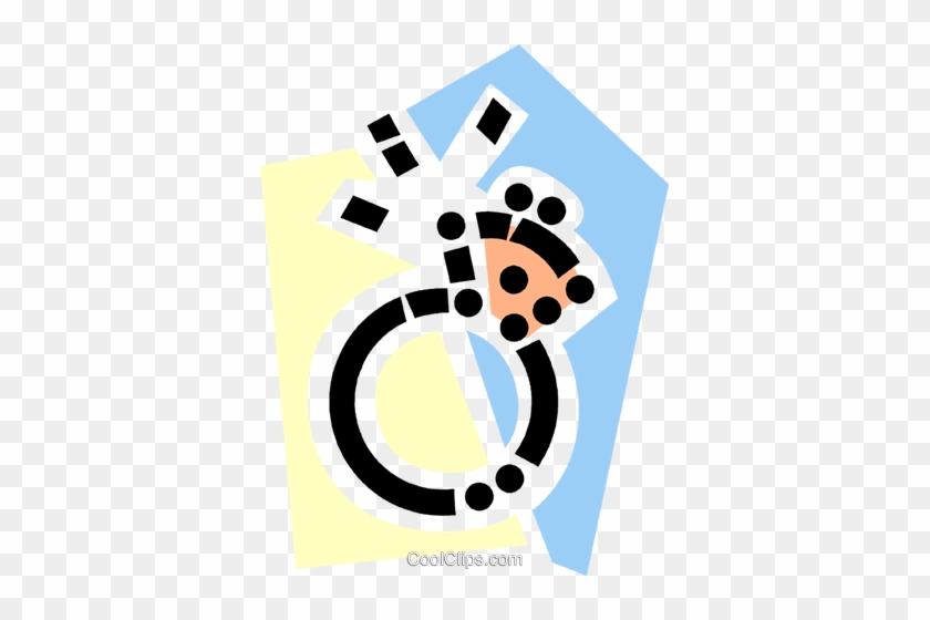 Rings Royalty Free Vector Clip Art Illustration - Rings Royalty Free Vector Clip Art Illustration #1565979