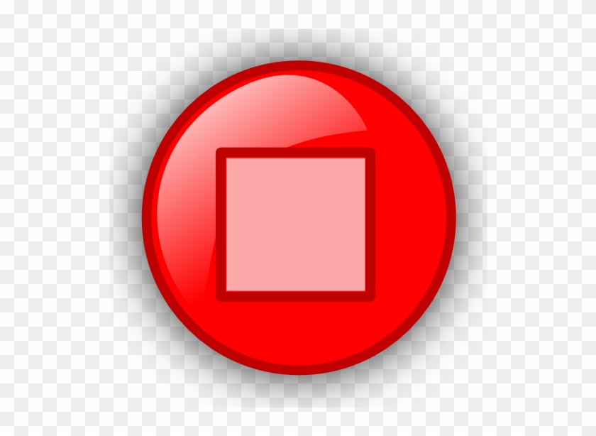 Pause Button Clipart Red - Pause Button Clipart Red #1566053