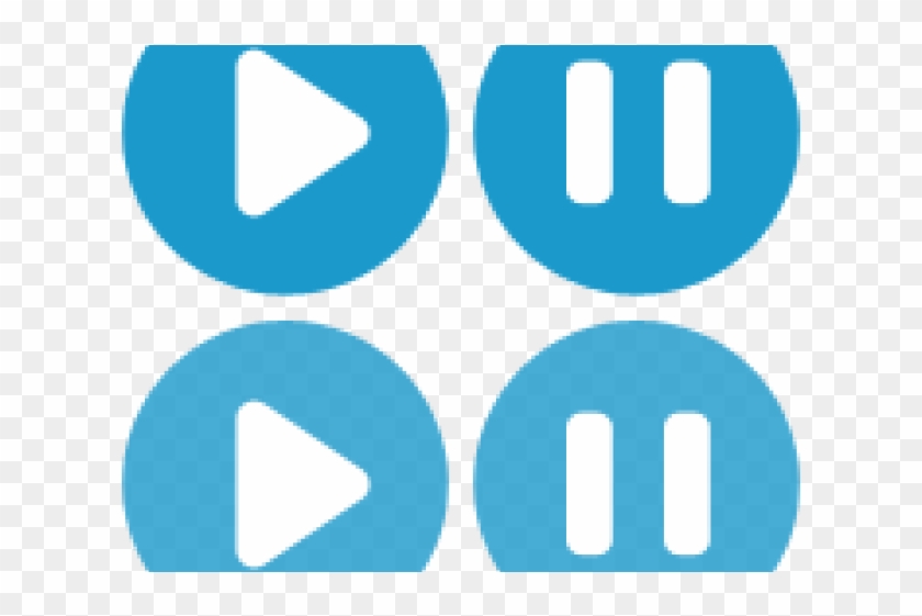 Pause Button Clipart Audio - Pause Button Clipart Audio #1566084