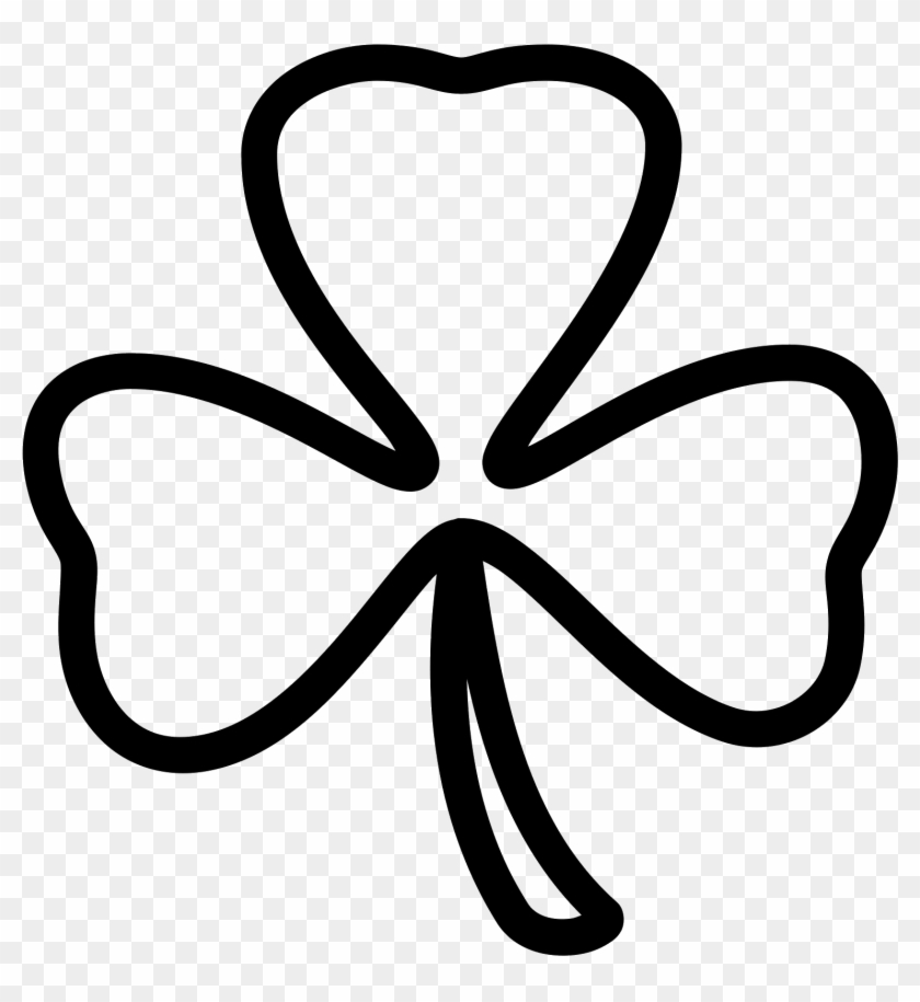 19 Four Leaf Clover Black And White Jpg Transpa Huge - 19 Four Leaf Clover Black And White Jpg Transpa Huge #1566150