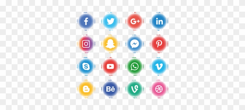 Social Media Icons Set - Social Media Icons Set #1566152