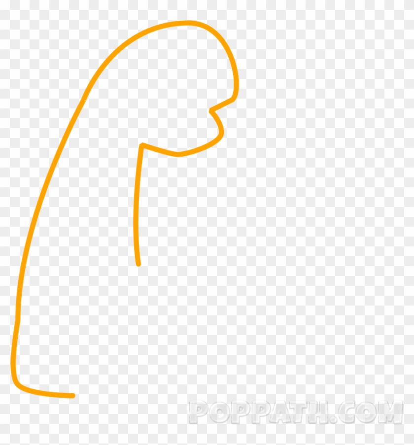Begin With Sketching A Fist Shape With An Arm - Begin With Sketching A Fist Shape With An Arm #1566250