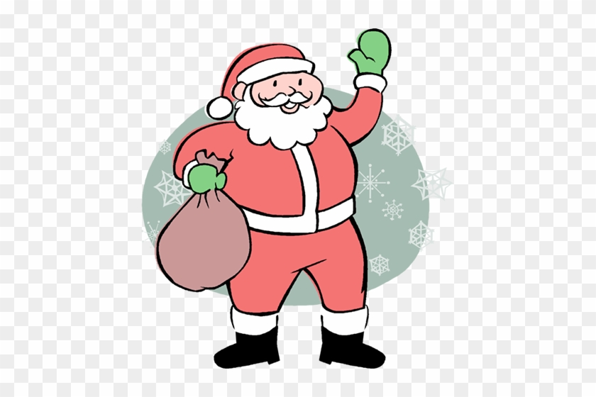Santa Claus Royalty Free Vector Clip Art Illustration - Santa Claus Royalty Free Vector Clip Art Illustration #1566337