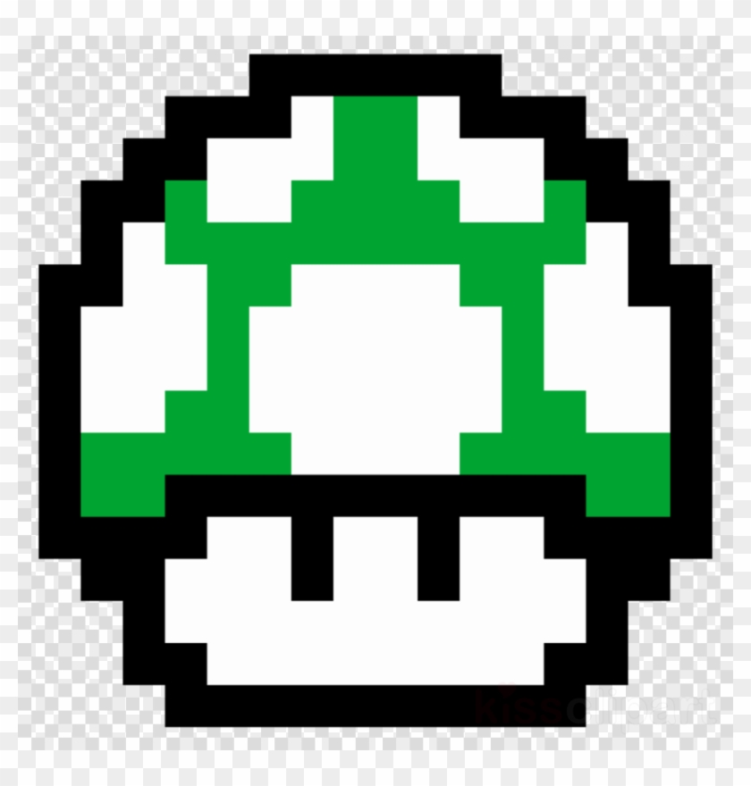 8 Bit 1 Up Clipart 8-bit Mario Bros - 8 Bit 1 Up Clipart 8-bit Mario Bros #1566376