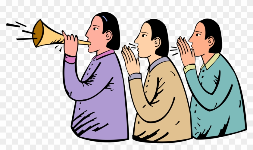 Vector Illustration Of Gossip, Whispers And Rumors - Vector Illustration Of Gossip, Whispers And Rumors #1566461