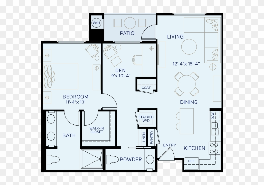 Bedroom Apartment In - Bedroom Apartment In #1566487