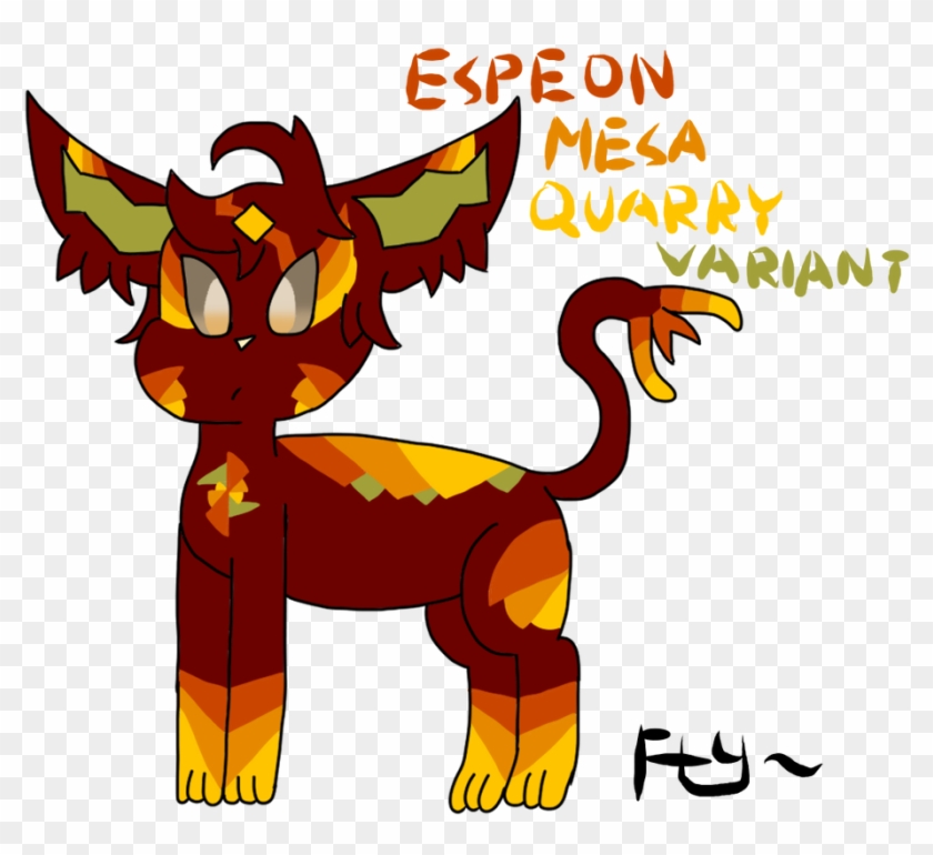 Mesa Quarry Espeon By Fruit Tea Flareon - Mesa Quarry Espeon By Fruit Tea Flareon #1566488