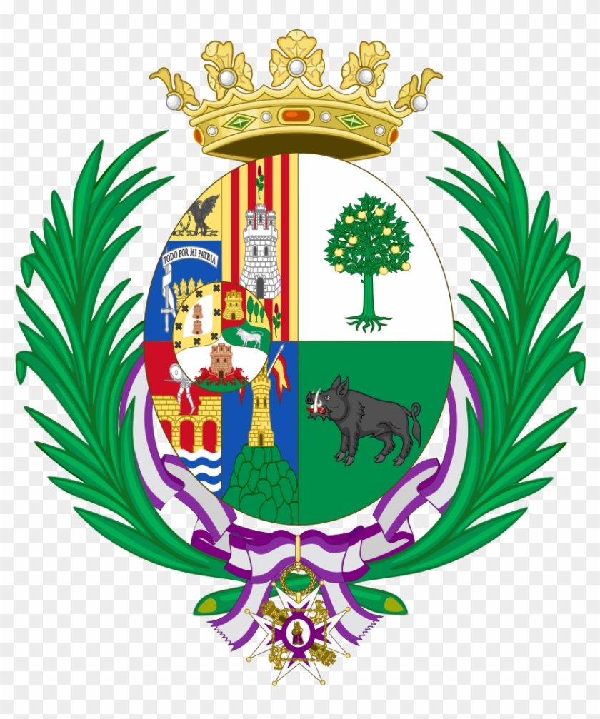 Coat Of Arms Of María Del Carmen Angoloti Y Mesa, Duchess - Coat Of Arms Of María Del Carmen Angoloti Y Mesa, Duchess #1566524