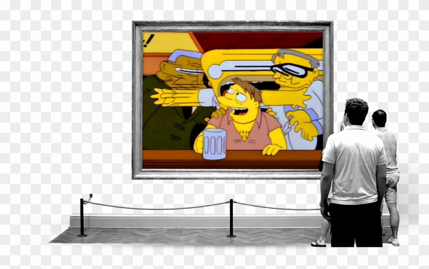 Simpsons Smear In A Gallery - Simpsons Smear In A Gallery #1566535