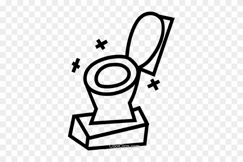 Toilet Bowls Royalty Free Vector Clip Art Illustration - Toilet Bowls Royalty Free Vector Clip Art Illustration #1566577