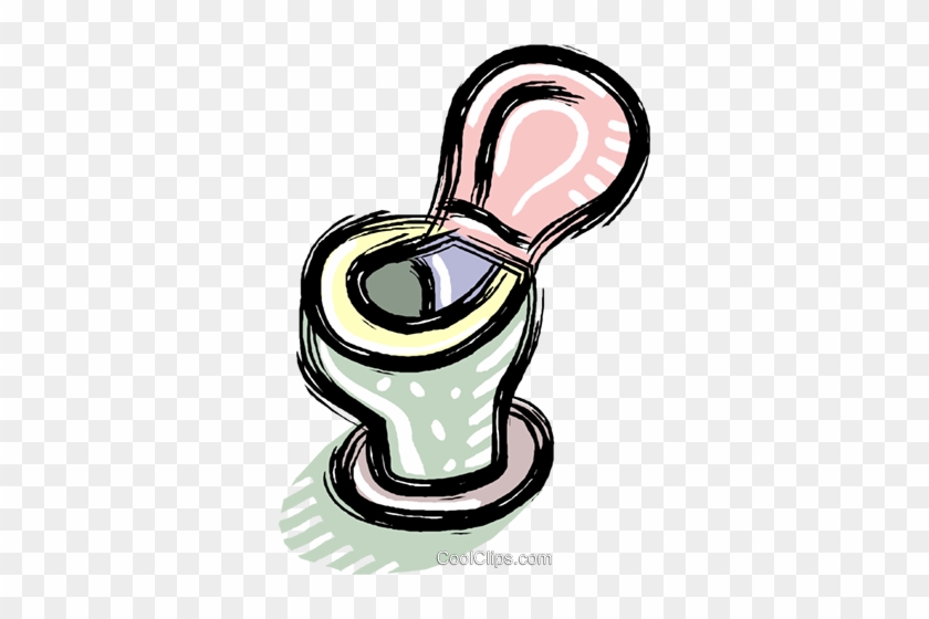 Toilet Bowls Royalty Free Vector Clip Art Illustration - Toilet Bowls Royalty Free Vector Clip Art Illustration #1566580