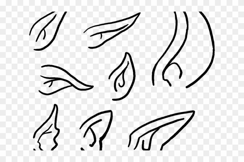 Drawn Elfen Ear - Drawn Elfen Ear #1566725