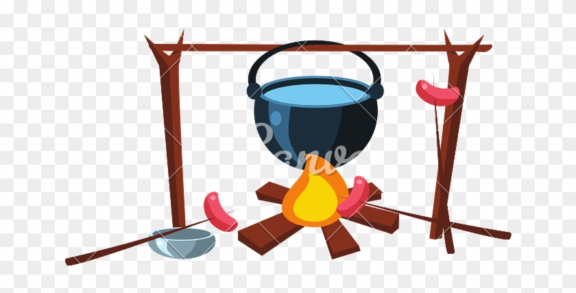 Cooking Food Camping Travel Icon - Cooking Food Camping Travel Icon #1566758