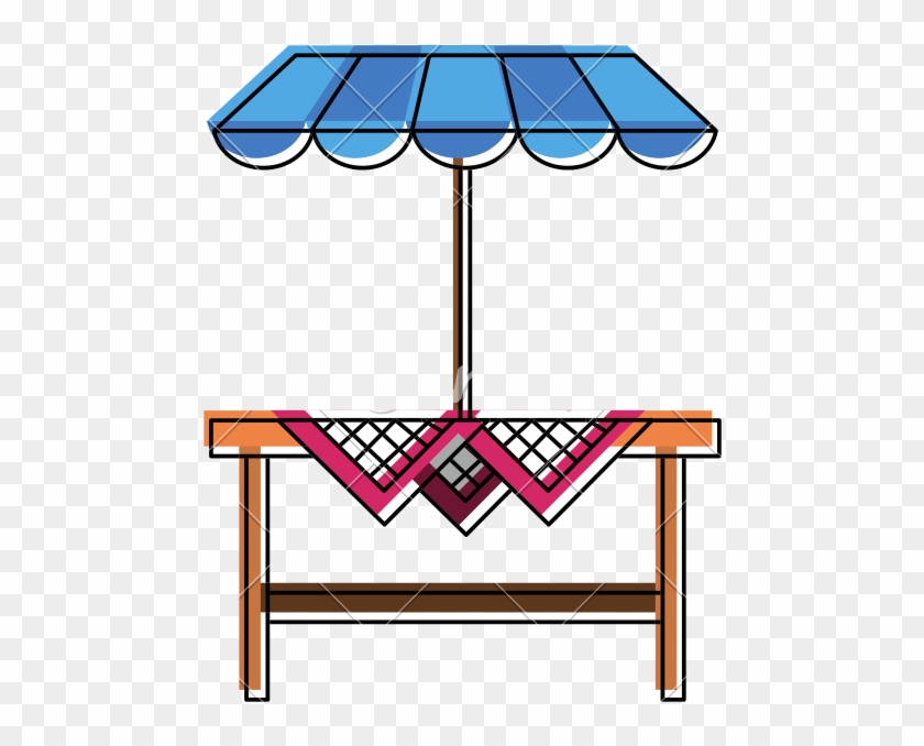 Wooden Table Patio Umbrella - Wooden Table Patio Umbrella #1566831