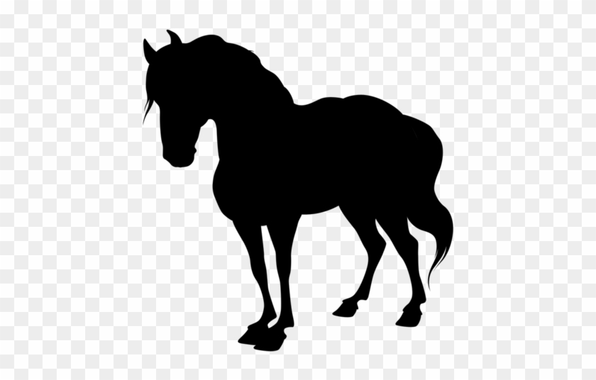 Trotting Horse Silhouette Clipart Horse - Trotting Horse Silhouette Clipart Horse #1567208