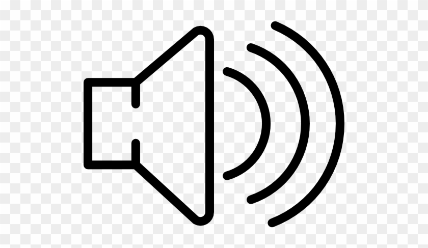 A Speaker With Sound Waves - A Speaker With Sound Waves #1567211
