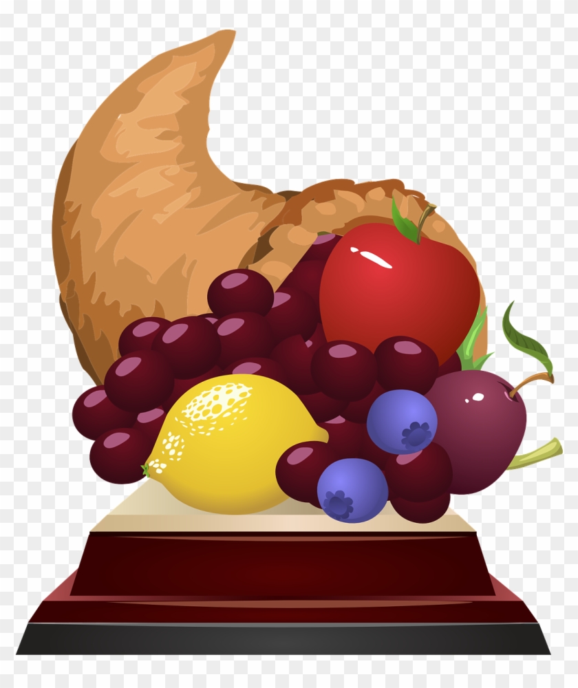 Horn Of Plenty Fruit Horn - Horn Of Plenty Fruit Horn #1567278