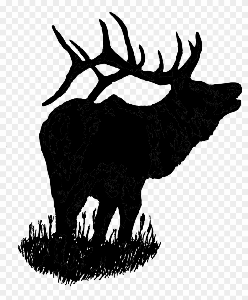 Siloutte Elk Pictures To Pin On Pinterest Pinsdaddy - Siloutte Elk Pictures To Pin On Pinterest Pinsdaddy #1567372