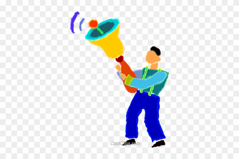 Student Ringing The School Bell Royalty Free Vector - Student Ringing The School Bell Royalty Free Vector #1567490