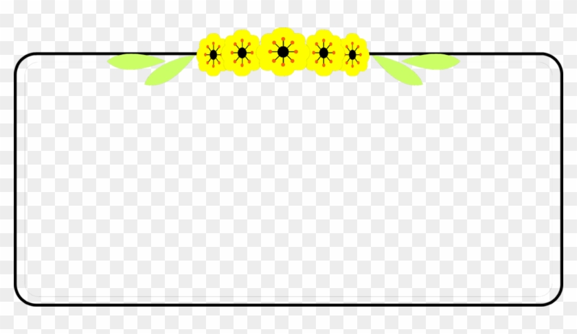 Yellow Border Frame Png Image - Yellow Border Frame Png Image #1567566