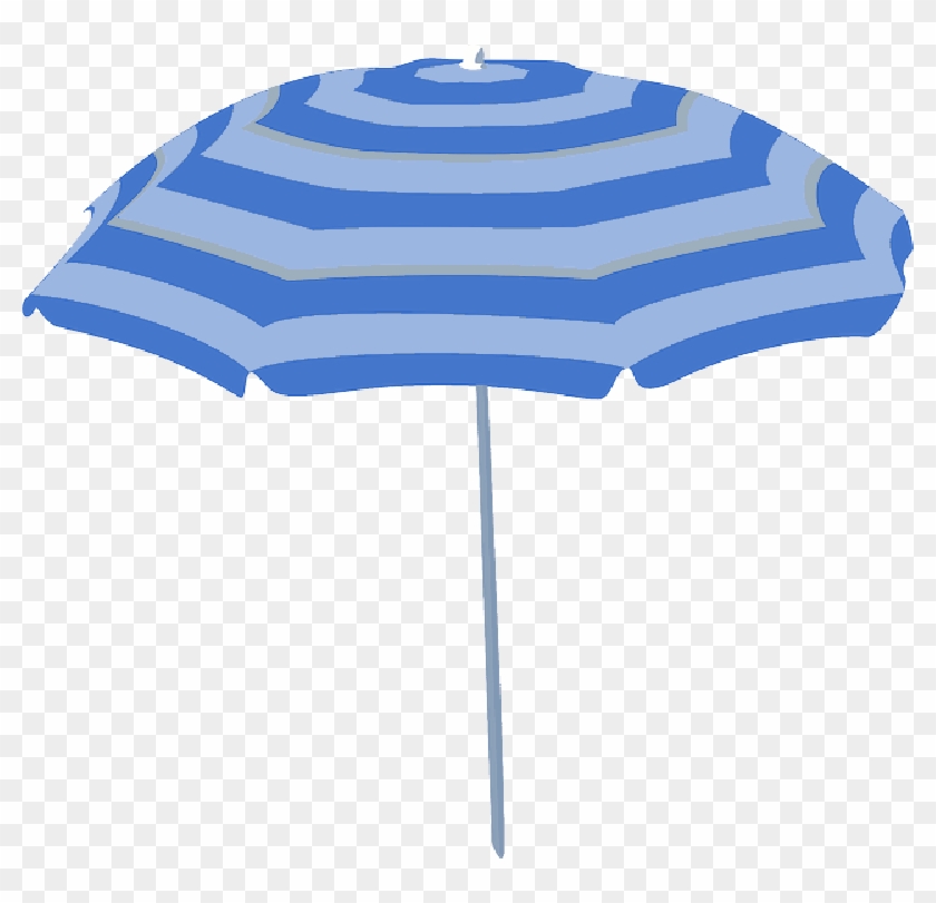Large, Outline, Umbrella, Yellow, Beach, Sun, Cartoon - Large, Outline, Umbrella, Yellow, Beach, Sun, Cartoon #1567740