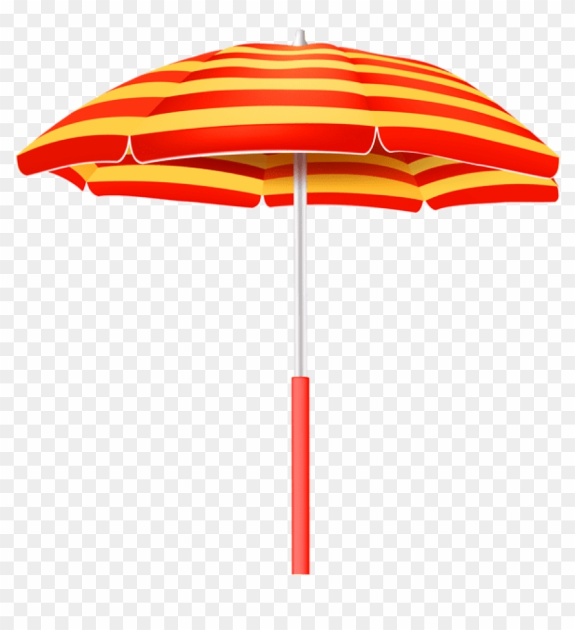Free Png Download Striped Beach Umbrella Clipart Png - Free Png Download Striped Beach Umbrella Clipart Png #1567746