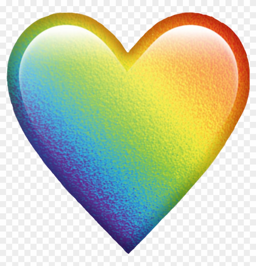 Rainbow Colorful Colors Emoji Heart Emojiheart Freetoed - Rainbow Colorful Colors Emoji Heart Emojiheart Freetoed #1567800