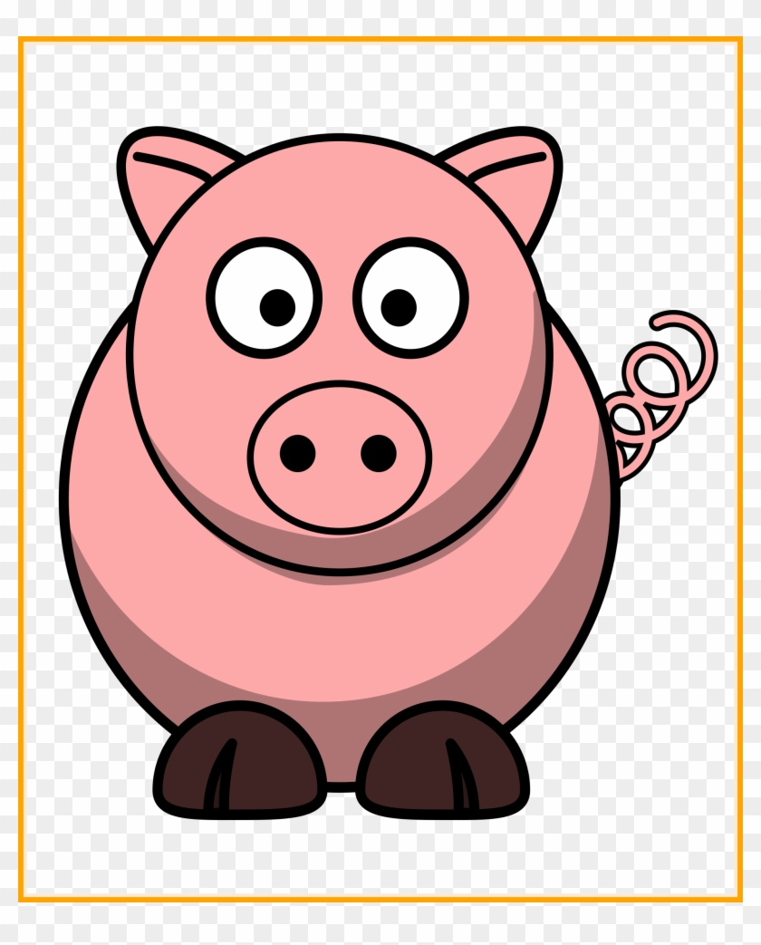 Pig Clipart Outline - Pig Clipart Outline #1567912