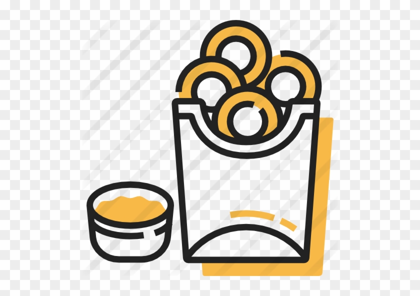 Onion Rings Free Icon - Onion Rings Free Icon #1568295