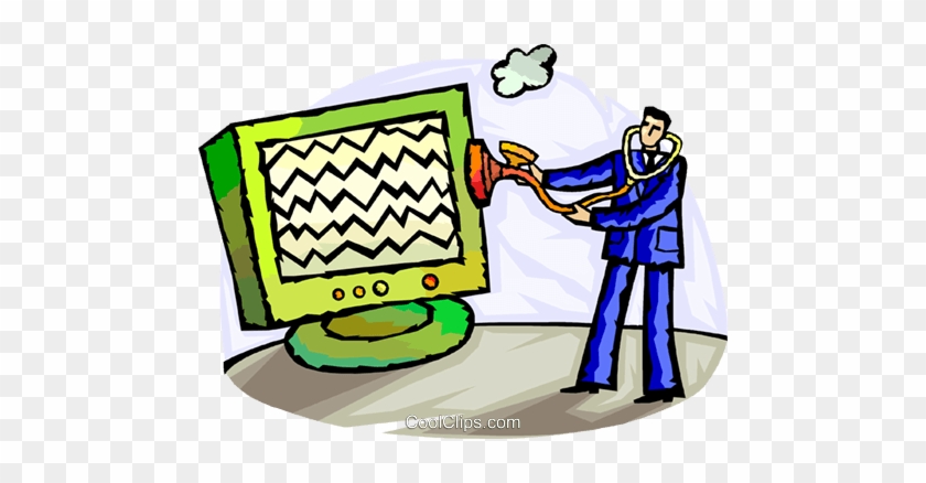 Computer Viruses Royalty Free Vector Clip Art Illustration - Computer Viruses Royalty Free Vector Clip Art Illustration #1568466