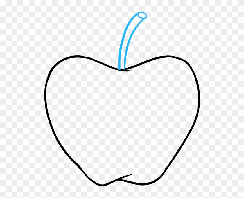 Drawing Apple Bite - Drawing Apple Bite #1568562